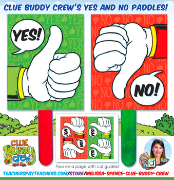 Preview of Yes and No Paddles
