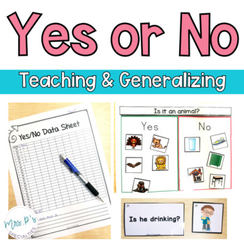 Preview of Yes or No: Answering questions  Autism | Speech & Language