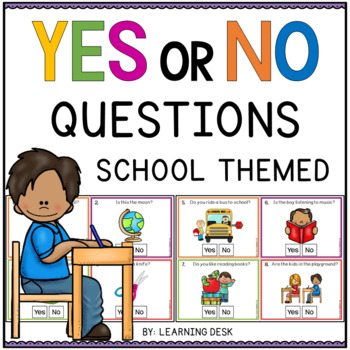 yes no questions kindergarten teaching resources tpt