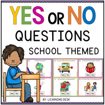 Yes and No questions for Speech therapy sessions