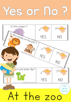 Yes or No Questions - At the zoo - Special Education by Miss Jelena's ...