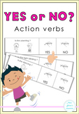 Yes or No Questions Freebie ( action verbs )