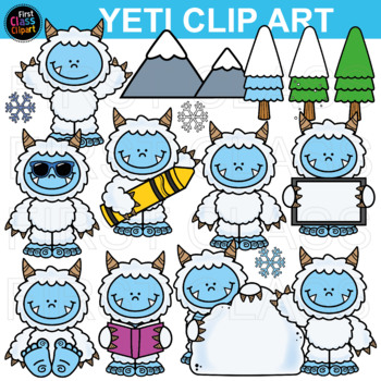 Preview of Yeti Clip Art