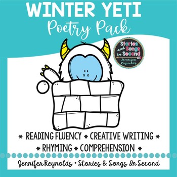 Preview of Yeti Poems -Winter Literacy Activities