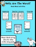 Yetis Are The Worst Read Aloud Activities - Sequencing, Qu