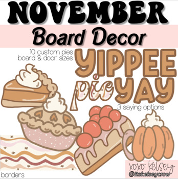 Preview of Yippee PIE Yay!! // November Thanksgiving Decor