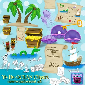 tree treasures clipart