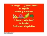 Yo Tengo ¿Quién Tiene? I Have Who Has Game in Spanish-Frui