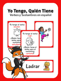Yo Tengo, Quién Tiene - Verbos y Sustantivos - Illustrated