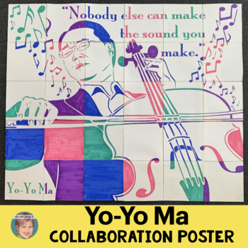 Preview of Yo-Yo Ma Collaborative Poster | Great for Asian Pacific American Heritage Month!