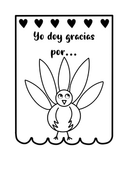 Preview of Yo doy gracias por... Printable Banner