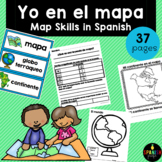 Yo en el mapa (Map Skills Unit in Spanish)