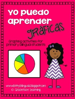 Preview of Yo puedo aprender gráficas - A Bilingual Introduction to Graphs - Spanish!