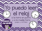 Yo puedo leer el reloj (Spanish Clock Games)
