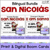 Bilingual Navidad San Nicolás Santa Christmas Reader Print