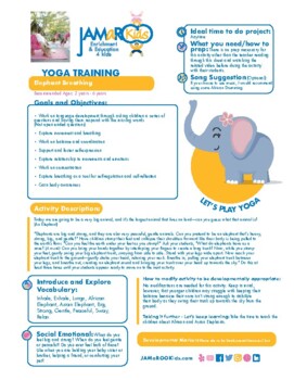 Preview of Yoga Breathing Games for Children