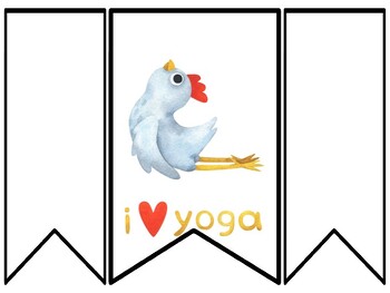 Preview of Yoga Bulletin Board Decor Kit, Yoga Letters, Yoga Borders, Yoga Banner