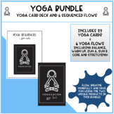 Yoga Bundle | Card Deck + 6 Yoga Sequences for Distance Le
