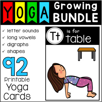 Preview of Yoga Cards BUNDLE