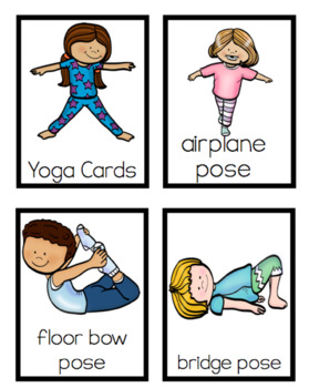 Yoga Cards For Kids: Yoga Sequences, Yoga Games, and Yoga Posters