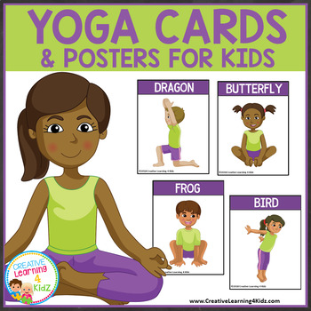 Preview of Yoga Cards & Posters for Kids