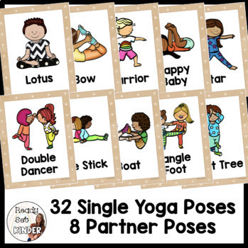 80 Easy Yoga Poses for Kids with Photos and Descriptions