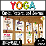 Yoga Cards for Kids | Printable Yoga Poses Posters | Calm Corner