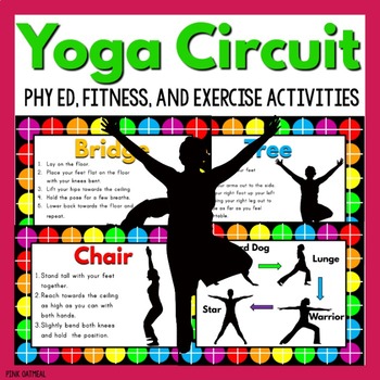 Preview of Yoga Circuit - Physical Education and Exercise Activities