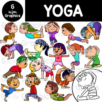 Preview of Yoga Clipart