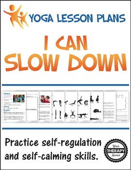 Preview of Yoga Lesson Plan - I Can Slow Down