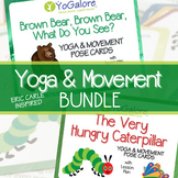 Yoga & Movement Cards Based on Books by Eric Carle BUNDLE