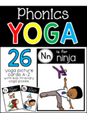 Yoga Cards Printable - Alphabet Yoga Poses for Kids