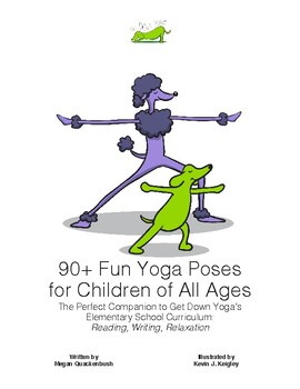 Preview of 90+ Yoga Pose Cards for Kids