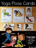 Yoga Pose Cards for Preschool & Kindergarten