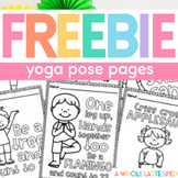 yoga coloring teaching resources teachers pay teachers