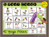 Yoga Poses 3-Part Cards and Book Making Pages