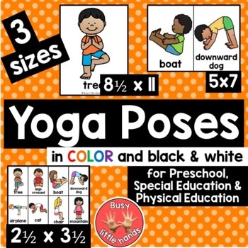 yoga poses preschool sped kindergarten physical