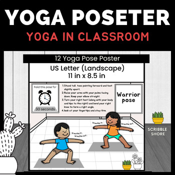 Yoga Kids Poses and Posters for the Classroom: Super Starter Kit