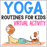 Yoga Routines for Indoor Recess - Fun Friday Brain Break T