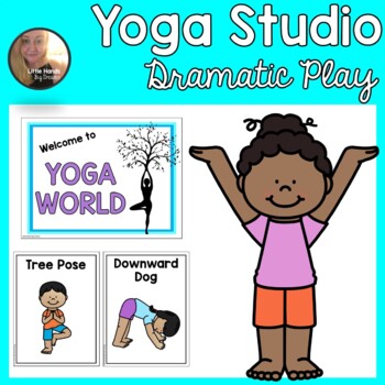 Preview of Yoga Studio Dramatic Play