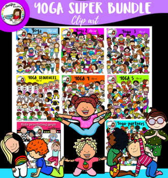 Preview of Yoga Super Bundle- 422 items!!