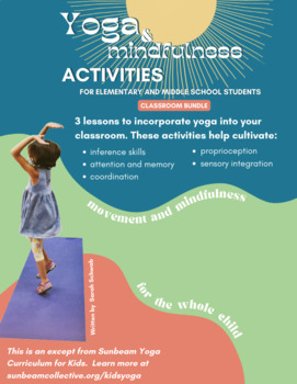 Preview of Yoga and Mindfulness Activity Bundle