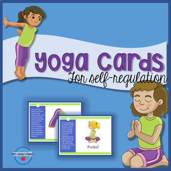 Preview of Yoga Cards for Self-Regulation