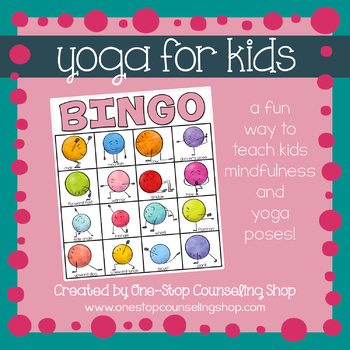 Preview of Yoga for Kids Bingo