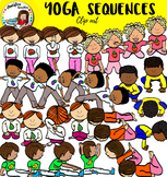 Yoga secuences -Big set of 58 graphics!