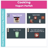 Yogurt Parfait (Special Education Visual Recipes, Sequencing)