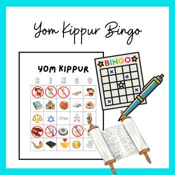 Preview of Yom Kippur Bingo