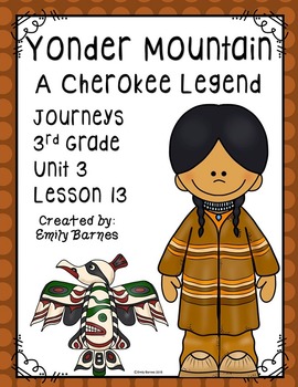 Preview of Yonder Mountain: A Cherokee Legend Journeys 3rd Grade Unit 3 Lesson 13