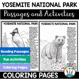Yosemite National Park Unit with Coloring Pages Sheets Activity