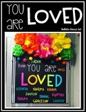 You Are Loved Bulletin Board Set